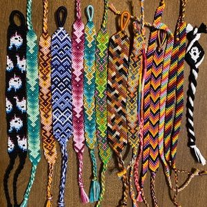 17 friendship bracelets bookmarks pack kids women